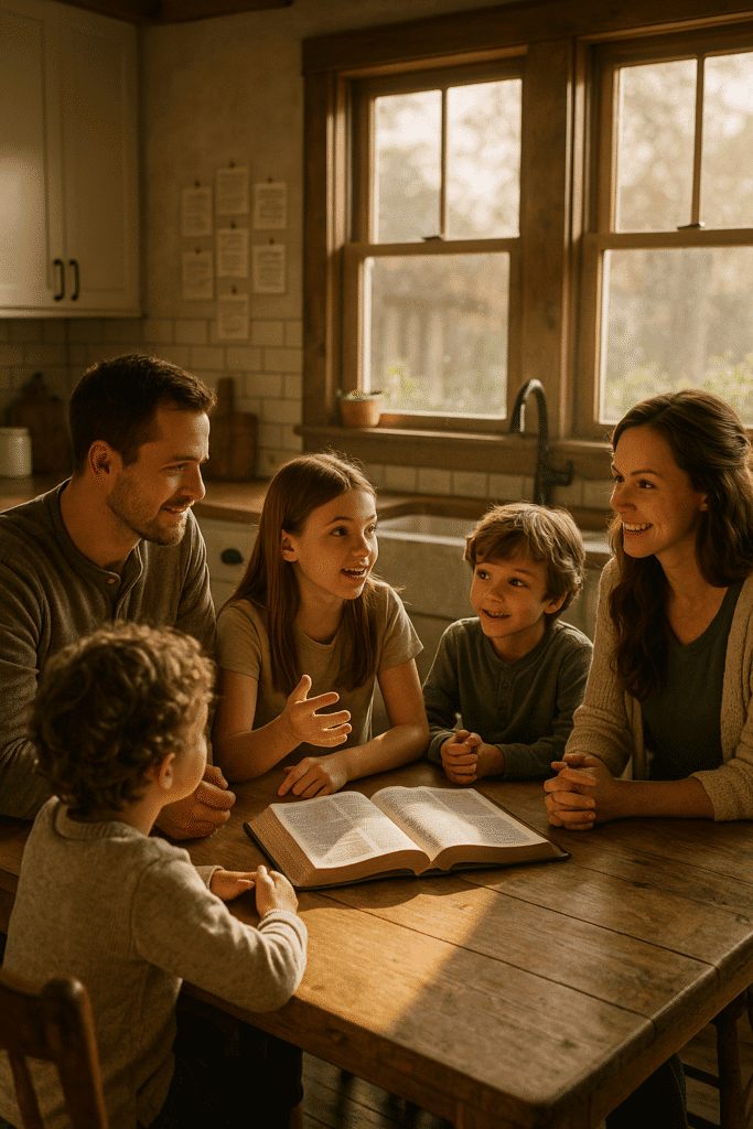 Christian Family Building Christian Character Traits