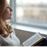 Woman experiencing prayer feels empty season looking for connection with God