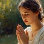 Woman wondering does prayer have to be out loud